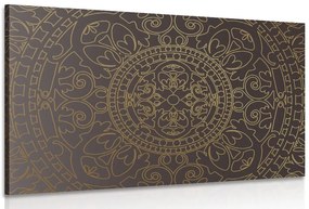 Quadro su tela – Ornamento orientale dorato