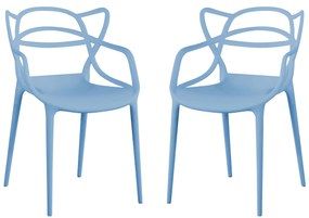LALU - set di 2 sedie in plastica