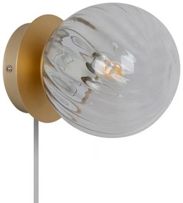 Nordlux - Lampada da parete CHISELL 1xE14/25W/230V ottone
