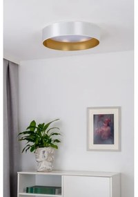 Duolla - Plafoniera LED ROLLER LED/24W/230V diametro 45 cm argento/oro