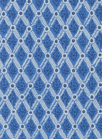 Designers Guild Tapete St John Street Trellis - Ink