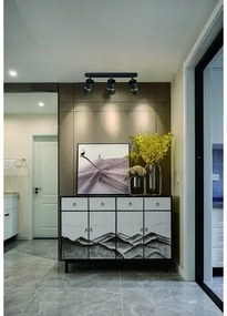 Faretto BAMBOO 3xGU10/10W/230V nero