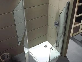 Box Doccia Per Disabili Cristallo 6mm H190cm - 70x90