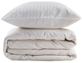 Biancheria da letto singola in cotone sateen crema 140x200 cm Lilyum - Mijolnir