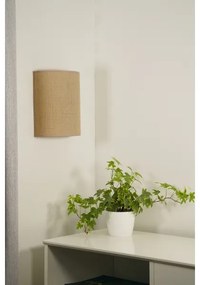 Duolla - Applique YUTE 1xE27/15W/230V diametro 20 cm marrone