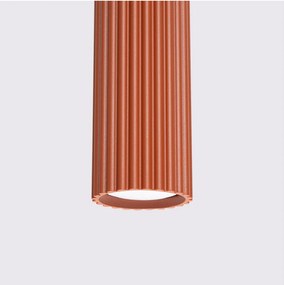 Lampadario color mattone Gleam – Sollux