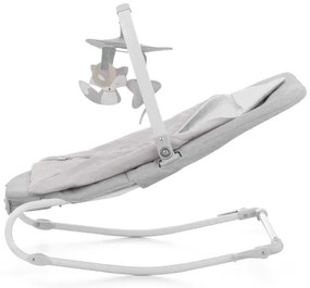 KINDERKRAFT - Dondolo vibrante per bambini con melodia FELIO 2 grigio