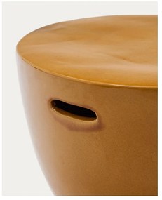 Tavolino da giardino rotondo in ceramica ø 45 cm Mesquida – Kave Home