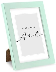 Cornice in plastica color menta 17x22 cm - knor