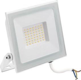 Faro LED 50W Slim Bianco IP65 - con Osram chip LED Colore Bianco Naturale 4.000K