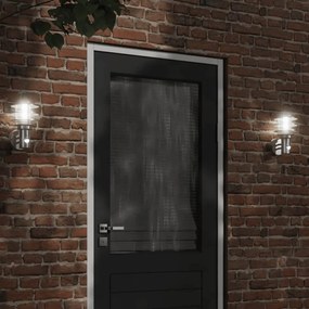 Applique Per Esterno Con Sensore Argento İn Acciaio Inox /