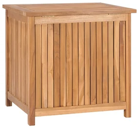 Baule da giardino 60x50x58 cm in legno massello di teak