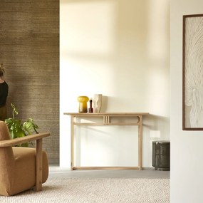 Tikamoon - Consolle in legno di rovere Clovis