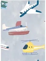 Coordonne Carta da parati Draft Planes - Cloud