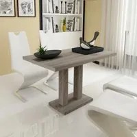 Tavolo da Pranzo in MDF Imitazione Rovere 241316