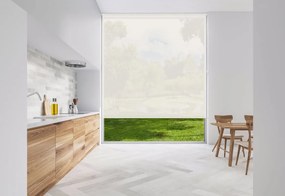 Tenda a rullo screen T.RULLO SCREEN 1% BCO/LIN 181-199X250 bianco-lino 199x250 cm