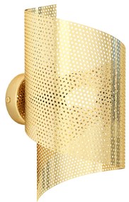 Applique Moderna Baldr 1 Luce Oro