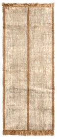 Athens Stripes Tappeto 80x200 Natural/Off-White - Ferm Living