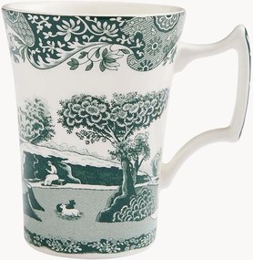 Set di 4 tazze in gres Heritage Green