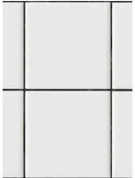 Rebel Walls Tapete Square Tiles - Clean White