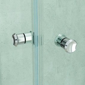 Kamalu - Box doccia 60x70 cm doppio soffietto modello KS7000