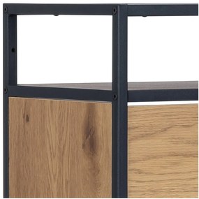 Scarpiera a battente in legno di rovere naturale Seaford - Actona