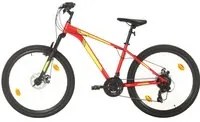 Mountain Bike 21 Speed 27,5 Ruote 38 cm Rosso cod mxl 57673