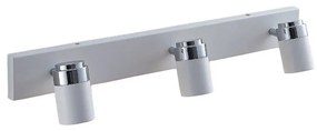 Lindby - Kardo 3 Applique da Parete White/Chrome Lindby