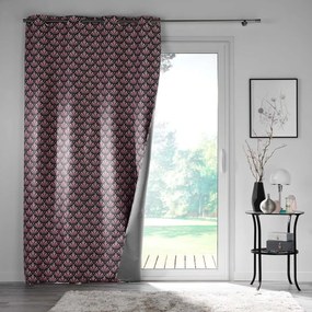 Tenda oscurante rosa-grigio in microfibra 135x260 cm Surya - douceur d'intérieur
