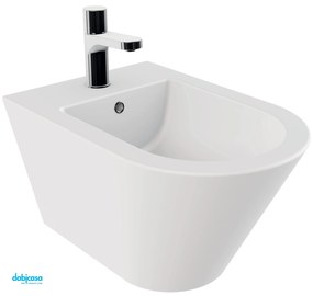 Azzurra Ceramica "Forma" Bidet Sospeso Bianco Opaco