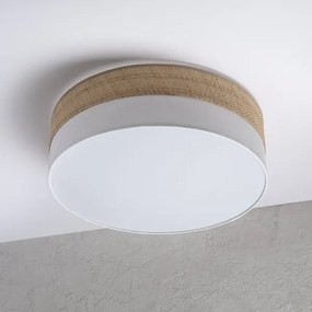 Plafoniera LED SIRJA BOHO LED/36W/230V Ø 45 cm beige/bianco