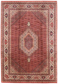 Bidjar Tappeto 310 x 210 Rosso (Indian) Annodato A Mano