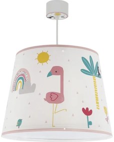Dalber 82462 - Lampadario per bambini FLAMINGO 1xE27/15W/230V