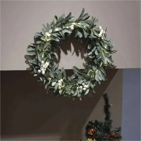 Ghirlanda natalizia con 25 LED, 3xAA, Ø 35 cm