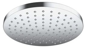 Soffione doccia HANSGROHE Vernis Blend cromo in abs cromato L 20.5 x H 5.3 x P 20.5 cm anticalcare 1 getto