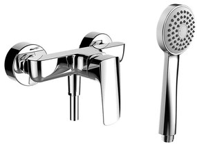 LAUFEN HF500750100600 - Set doccia con miscelatore LAURIN, cromo lucido