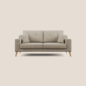Danish divano moderno in tessuto morbido impermeabile T02 beige 146 cm