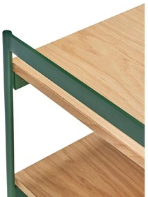 Tavolino con piano in rovere 43x43 cm Jaunty - Hübsch