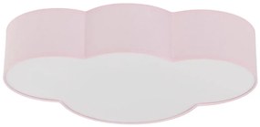 Brilagi - Plafoniera per bambini NIMBUS 4xE27/15W/230V 46x63 cm rosa