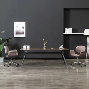 Sedia Da Ufficio Girevole Grigio Talpa İn Tessuto /