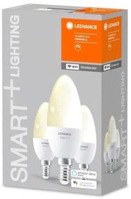SET 3x Lampadina LED dimmerabile SMART+ E14/5W/230V 2700K Wi-Fi - Ledvance