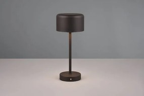 Lampada  jeff ricaricabile metallo nero r59151132