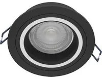 Faretto Ad Incasso Moderno Carosso Z Alluminio Nero Led Integrato 4,7W