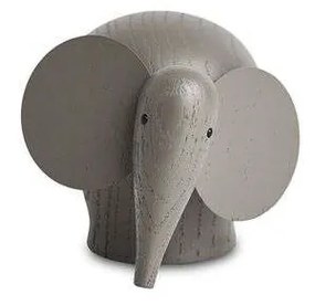 Woud - Nunu Elephant Mini Taupe Woud