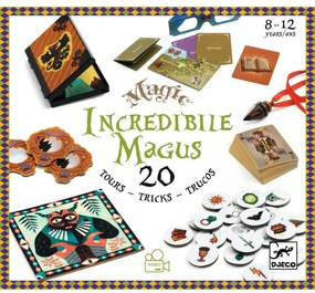 Djeco Magic - Incredibile Magus - set di 20 trucchi magici