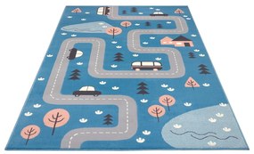 Tappeto blu per bambini 120x170 cm Adventures - Hanse Home