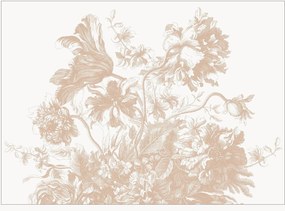 Carta da parati Engraved Flowes