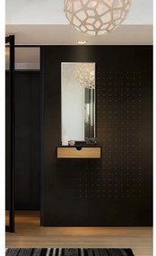 Comodino nero a parete Farsta - Woodman