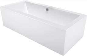 Mexen Cube vasca rettangolare 180 x 90 cm con pannello frontale, bianca - 55051809000X