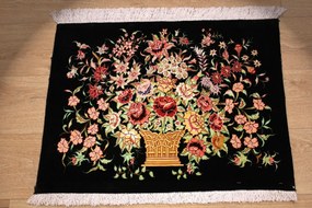 Ghom Tappeto persiano 80x60 (Iran) Annodato A Mano
